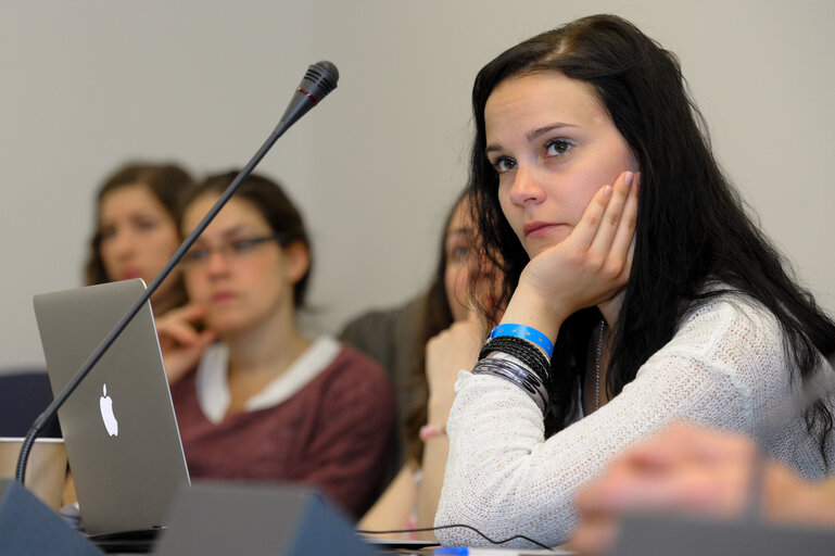 Photo 16: European Youth Event 2014 in Strasbourg Yo!Fest EYE  ' EU 2021-2027 - Outlook for a sustainable budget '