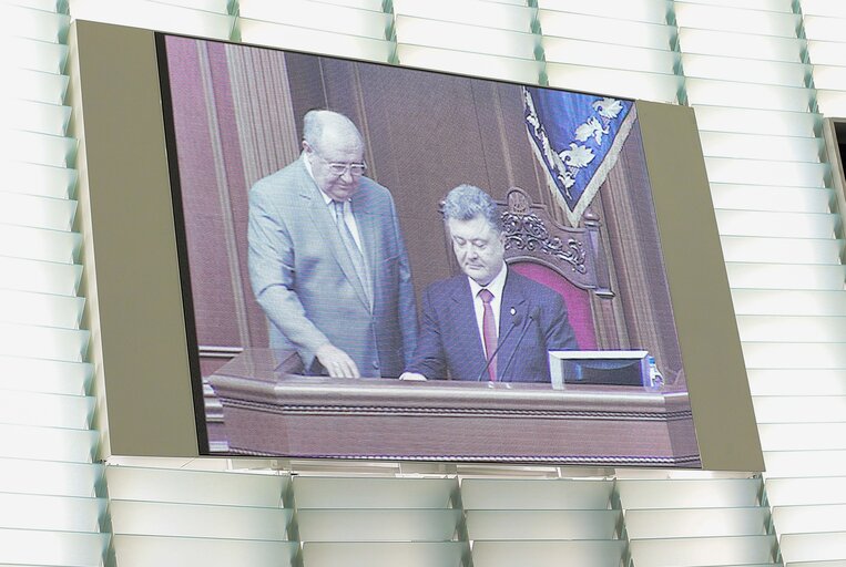 Duplex signature EU-Ukraine Association agreement