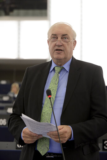 Fotografi 7: Plenary session week 38 2014 in Strasbourg - EU response to the Ebola outbreak