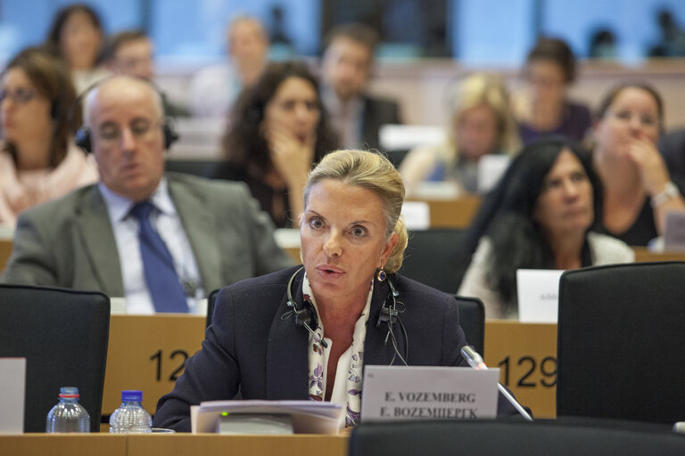 Fotografi 18: Hearing of Commissioner-designate for Environment, Maritime Affairs and Fisheries