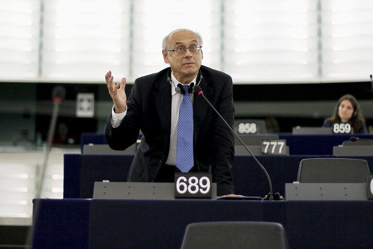 Photo 11: Plenary session week 38 2014 in Strasbourg - Situation in Ukraine and state of play of EU-Russia relations  Statement by the Vice-President of the Commission/High Representative of the Union for Foreign Affairs and Security Policy