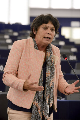 Fotografi 49: Plenary session week 38 2014 in Strasbourg - EU response to the Ebola outbreak