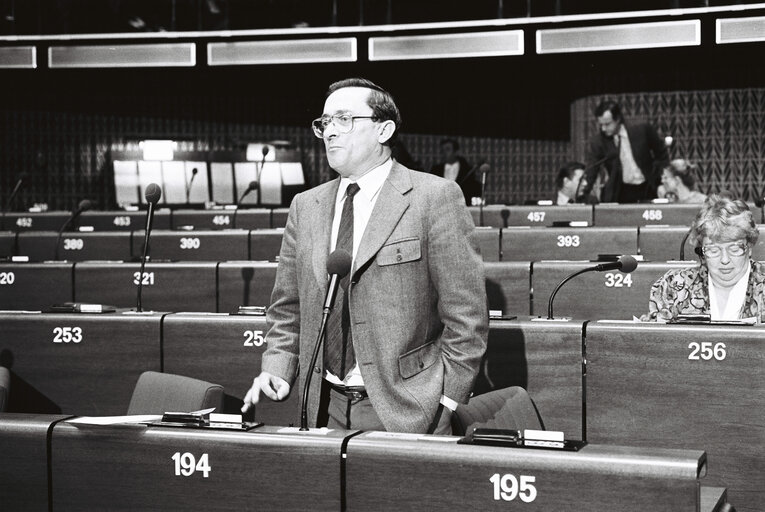 Fotografija 4: Plenary Session in Strasbourg in March 1987