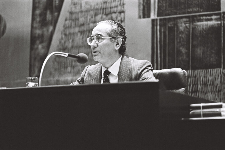 Fotografija 11: European Parliament, during a session in Luxembourg in March 1977.