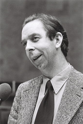 Billede 31: Member of the European Parliament, during a session in Luxembourg in March 1977.