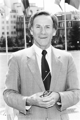 MEP Petrus A.M. CORNELISSEN in the front of the European Parliament