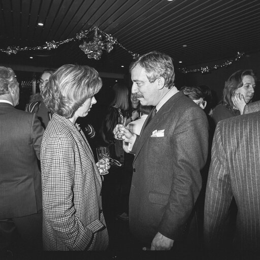 Suriet 7: Reception for Prime Minister of Denmark at the European Parliament in Strasbourg In December 1987