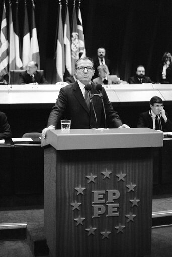 Fotografie 10: Plenary session in Strasbourg in november 1988