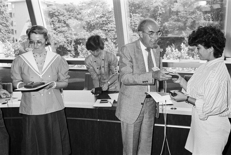 Presentation of medals by deputies