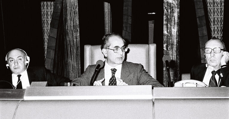 Billede 16: European Parliament, during a session in Strasbourg in March 1977.