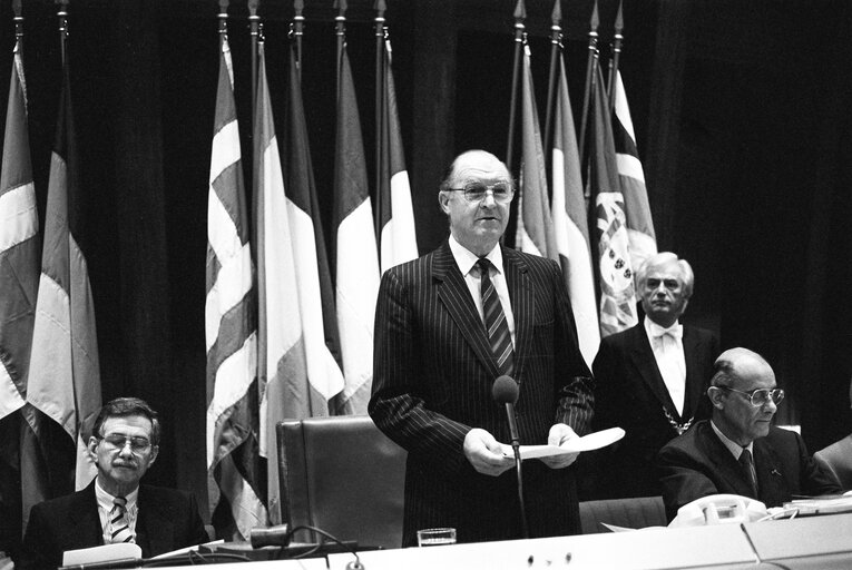 Fotografie 9: Plenary session in Strasbourg in november 1988