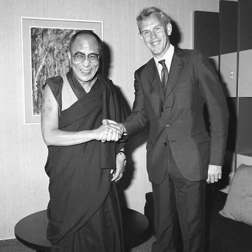 Fotografia 17: Visit of the Dalai Lama at the European Parliament in Strasbourg