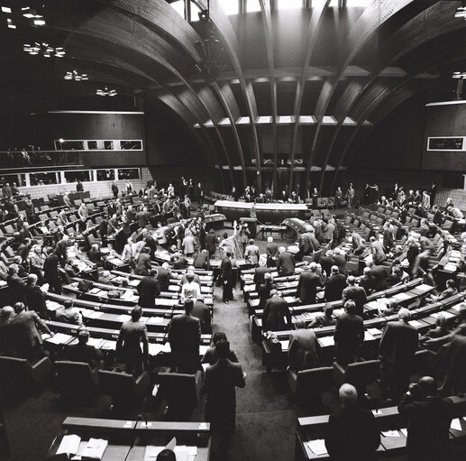 Billede 44: session in Strasbourg in March 1977.