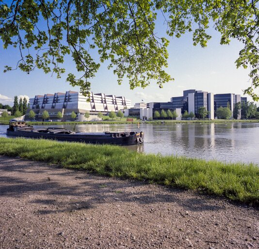 Valokuva 19: General view of the European institutions in Strasbourg