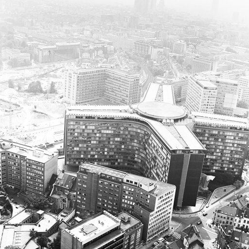 Fotagrafa 9: Aerial view of the City of Brussels