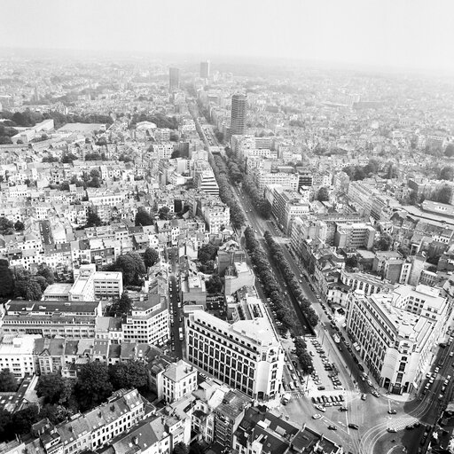 Fotagrafa 10: Aerial view of the City of Brussels