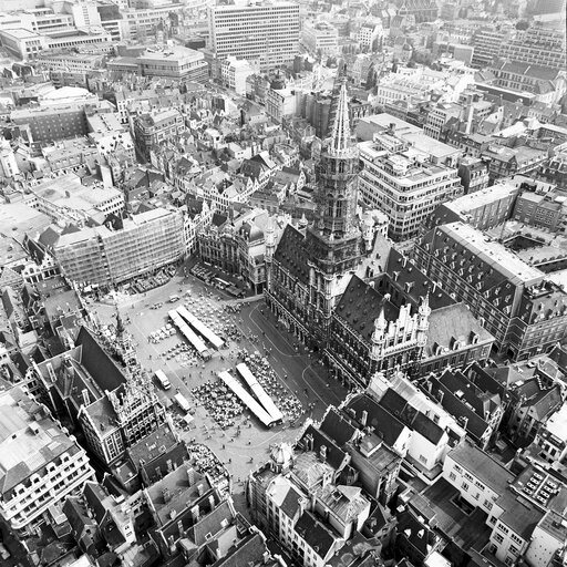 Fotagrafa 13: Aerial view of the City of Brussels