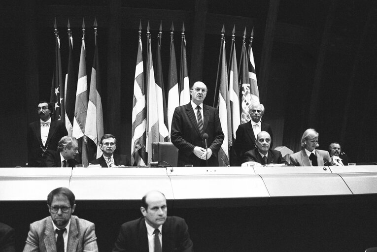 Fotografie 7: Plenary session in Strasbourg in november 1988