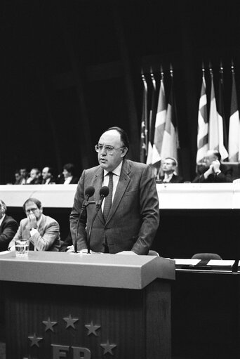 Fotografie 6: Plenary session in Strasbourg in november 1988