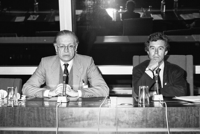 Fotografia 4: European United Left Meeting at the European parliament in Strasbourg