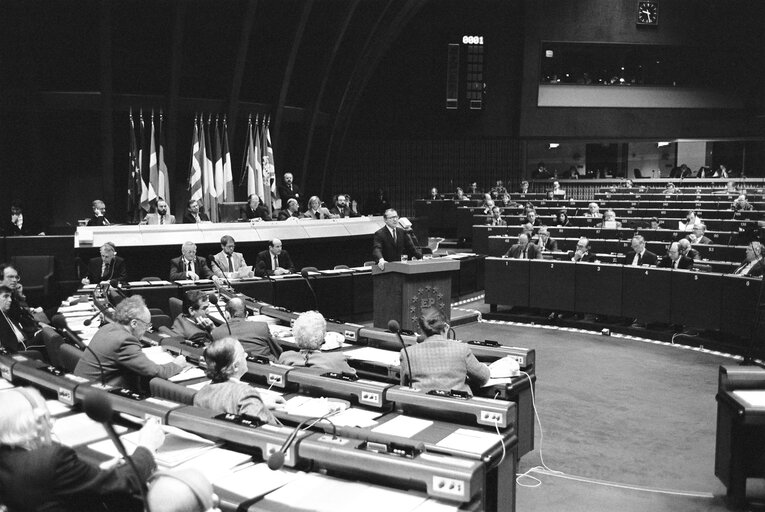 Fotografie 5: Plenary session in Strasbourg in november 1988