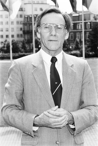 MEP Petrus A.M. CORNELISSEN in the front of the European Parliament