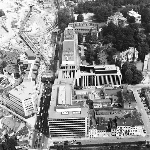 Fotagrafa 3: Aerial view of the City of Brussels
