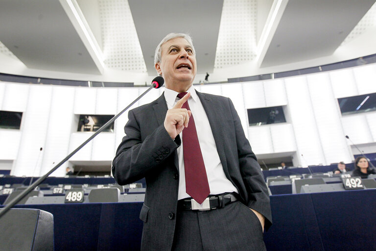 Fotografi 7: Plenary session week 05 2016 in Strasbourg - Preparation of the European Council meeting of 18 and 19 February 2016 Council and Commission statements