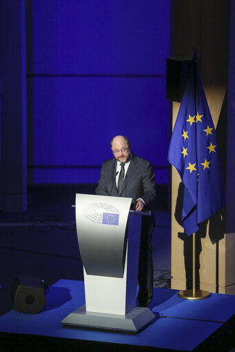 Fotografija 42: International Holocaust Remembrance Day: Opening Ceremony by Martin SCHULZ - EP President