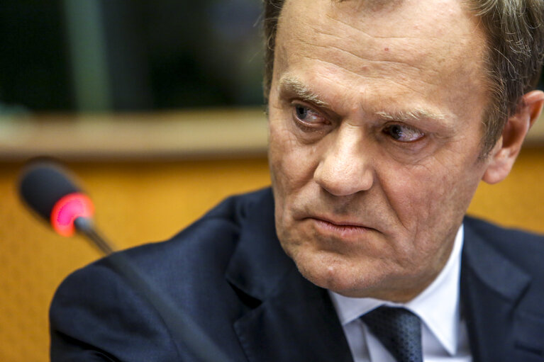 Снимка 8: Donald TUSK - President of the European Council meets with Green/EFA Group's members