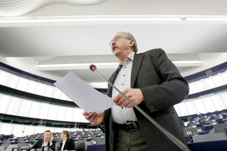 Fotografi 16: Plenary session week 05 2016 in Strasbourg - Preparation of the European Council meeting of 18 and 19 February 2016 Council and Commission statements