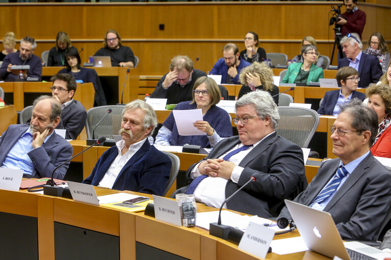 Снимка 16: President of the European Council meets with Green/EFA Group's members