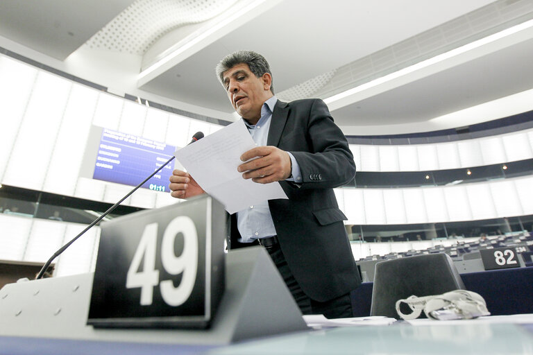 Fotografi 25: Plenary session week 05 2016 in Strasbourg - Preparation of the European Council meeting of 18 and 19 February 2016 Council and Commission statements