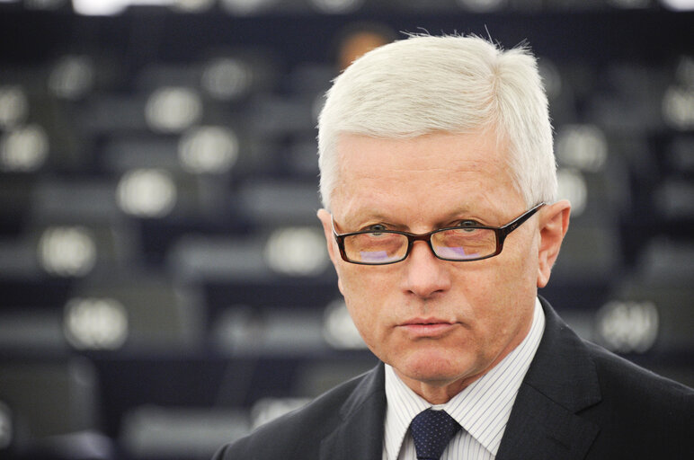 Fotografija 6: Plenary session week 05 2016 in Strasbourg - Preparation of the European Council meeting of 18 and 19 February 2016  Council and Commission statements