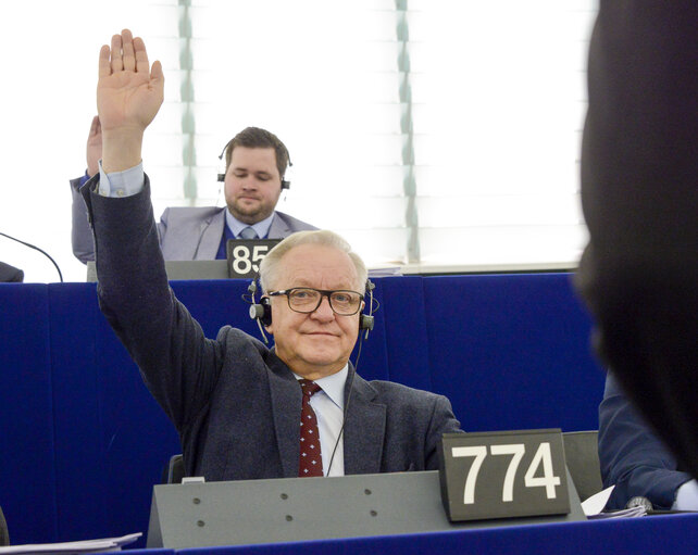 Fotagrafa 1: Plenary session week 03 2016 in Strasbourg - Votes