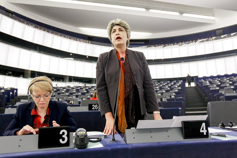 Fotografi 21: Plenary session week 05 2016 in Strasbourg - Preparation of the European Council meeting of 18 and 19 February 2016 Council and Commission statements