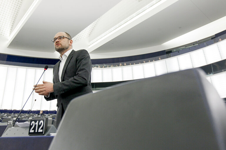 Fotografi 27: Plenary session week 05 2016 in Strasbourg - Preparation of the European Council meeting of 18 and 19 February 2016 Council and Commission statements