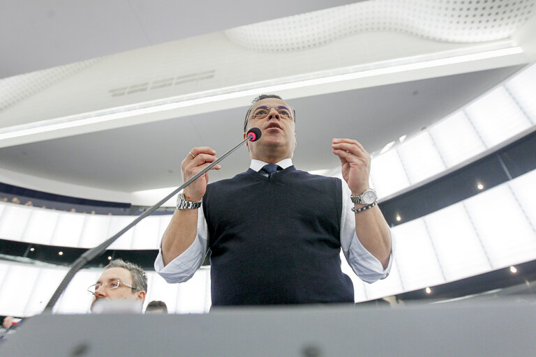 Fotografi 23: Plenary session week 05 2016 in Strasbourg - Preparation of the European Council meeting of 18 and 19 February 2016 Council and Commission statements