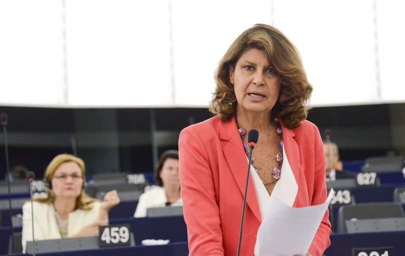 Fotografija 15: Plenary session week 27-2014 - Review of the Greek Presidency - Strasbourg