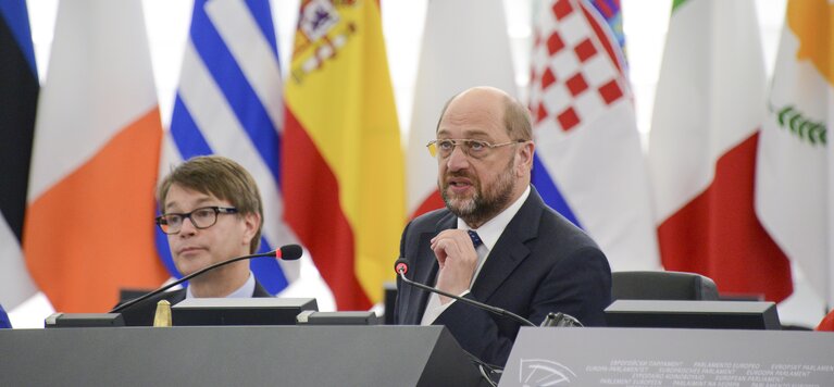 Fotografija 34: Plenary session week 27-2014 - Review of the Greek Presidency - Strasbourg