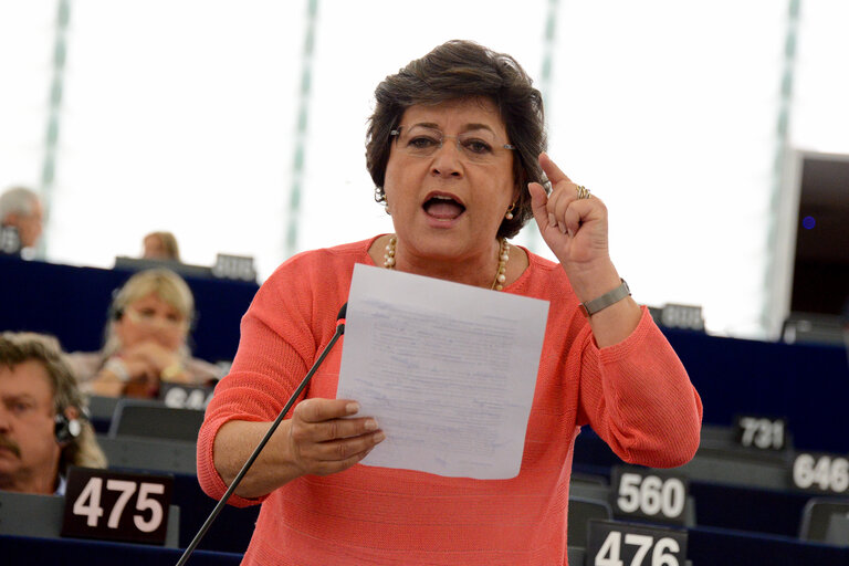 Fotografija 9: Plenary session week 27 2014 Conclusion of the European, Council meeting