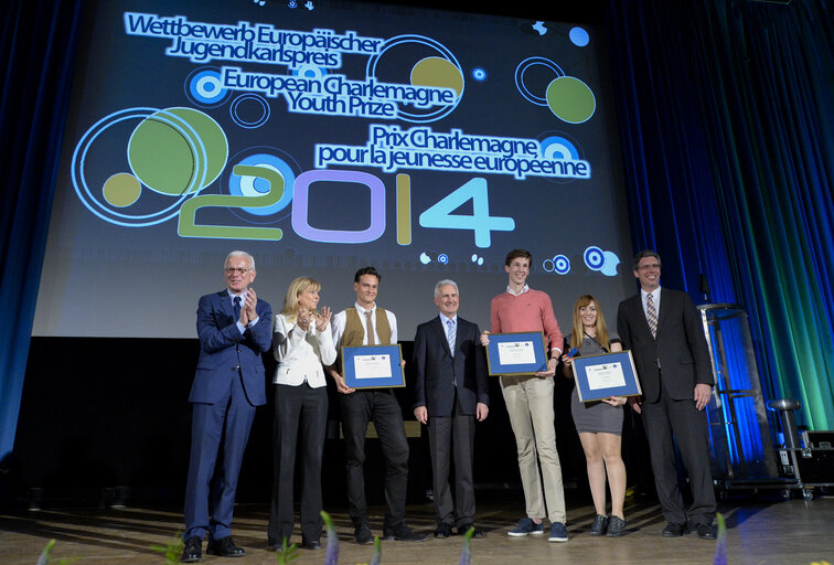 Zdjęcie 23: Charlemagne youth prize 2014 - Award ceremony