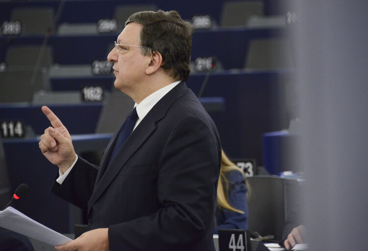 Fotografija 37: Plenary session week 27-2014 - Review of the Greek Presidency - Strasbourg