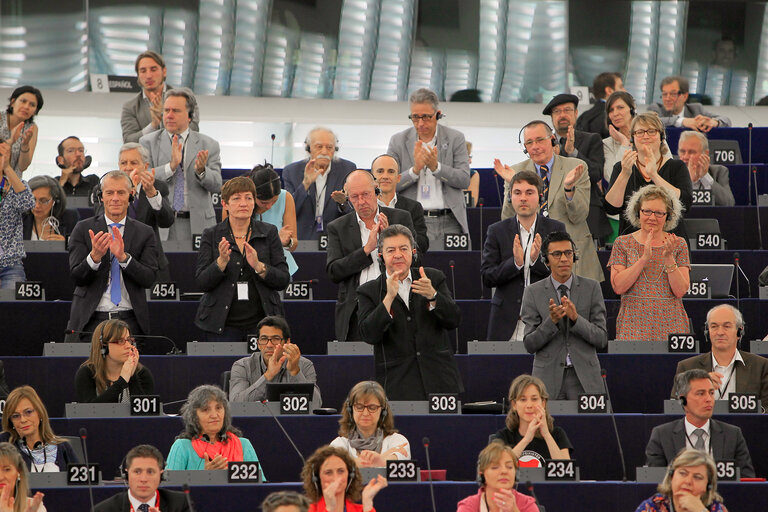 Fotó 50: Plenary session week 27-2014 - Opening of the plenary and election of the President of the Parliament (first ballot)