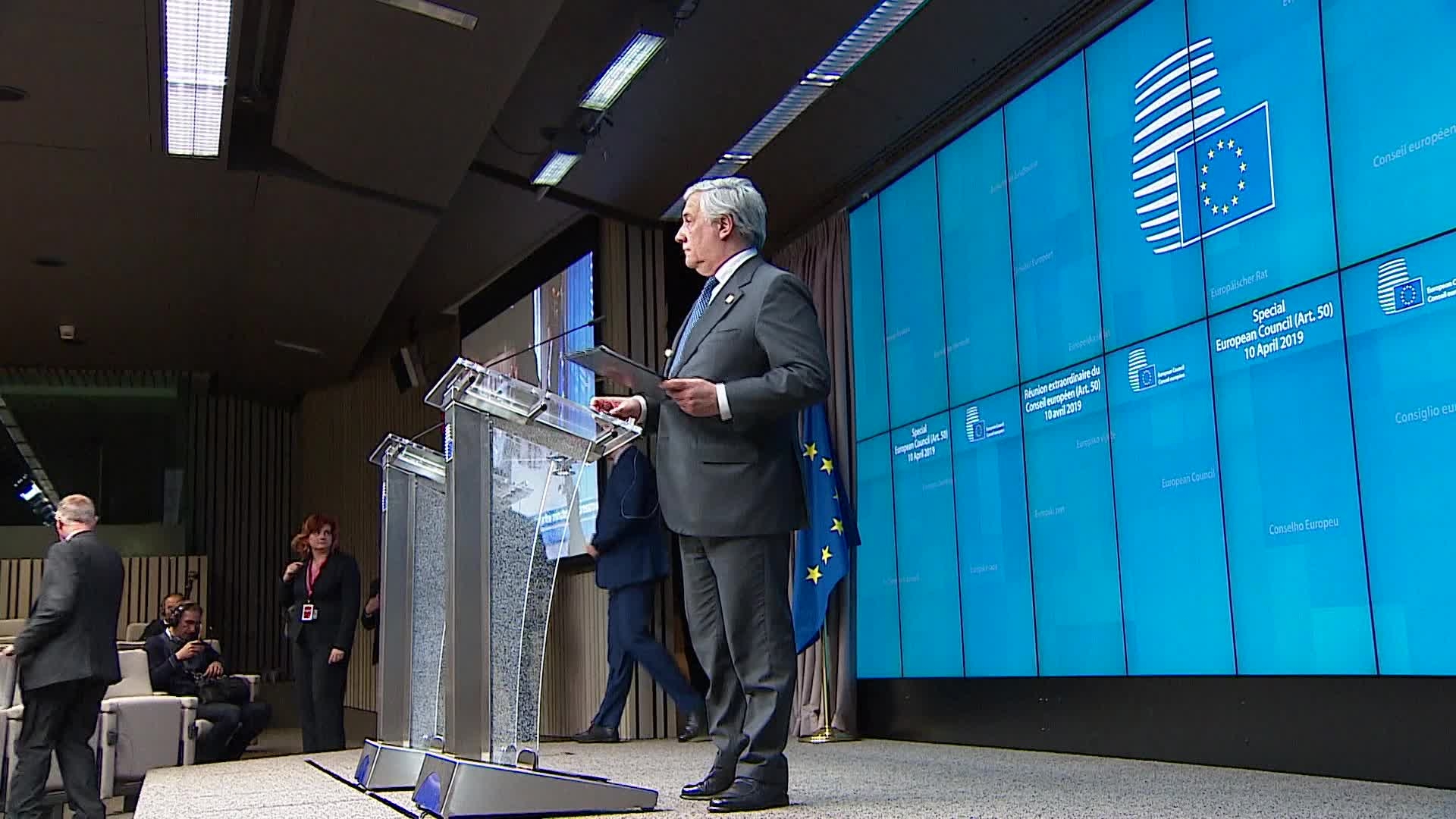 Special European Council (Article 50): final statement by Antonio TAJANI, EP President