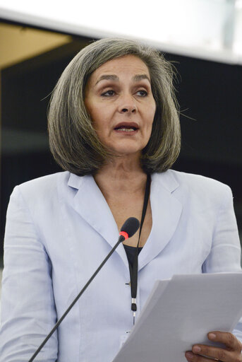 Fotografija 27: Plenary session week 27-2014 - Review of the Greek Presidency - Strasbourg
