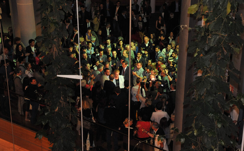 Φωτογραφία 12: EE-2014 - Electoral night in Strasbourg