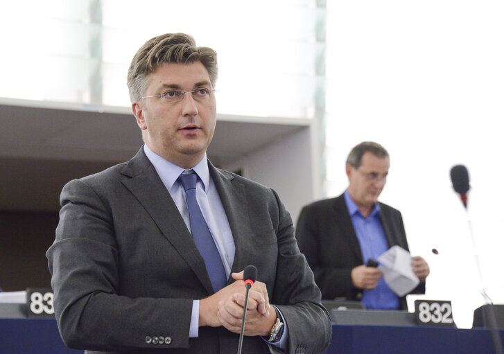 Fotografija 18: Plenary session week 27-2014 - Review of the Greek Presidency - Strasbourg