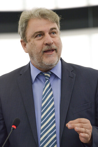 Fotografija 28: Plenary session week 27-2014 - Review of the Greek Presidency - Strasbourg