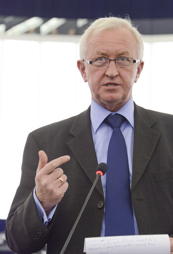 Fotografija 19: Plenary session week 27-2014 - Review of the Greek Presidency - Strasbourg